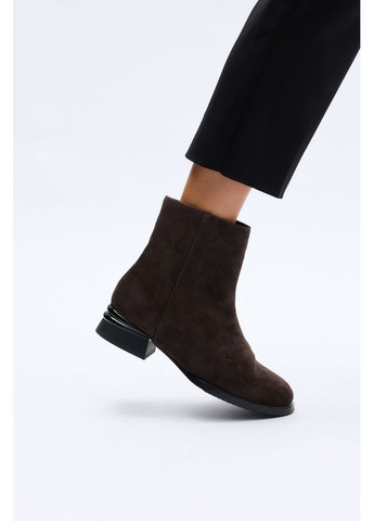 Зимние ботинки 204219 ALLSY из натуральной замши