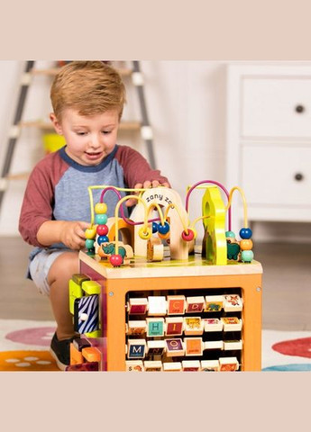 Розвиваюча Дерев'яна Іграшка - Зоо-Куб Battat (339781030)