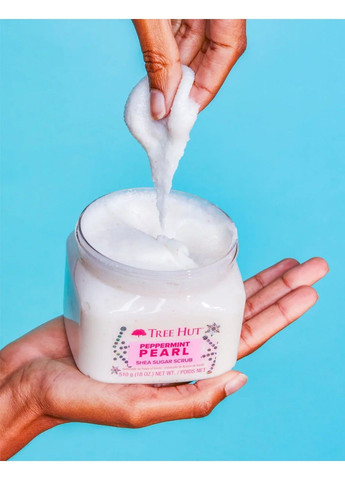 Скраб для тіла Peppermint Pearl Sugar Scrub, 510 г Tree Hut (316579042)