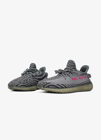 Сірі всесезон кросівки чоловічі і жіночі adidas yeezy boost 350 gray | адідас ізі буст 350 сірі No Brand