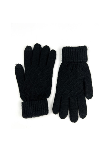 Перчатки Smart Touch женские шерсть с акрилом черные БАРТ LuckyLOOK 291-386 (290278001)