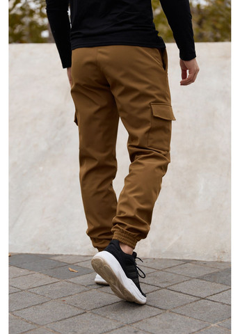 Чоловічий утеплений костюм із Softshell - захист від вітру та вологи, комфорт у прохолодну та морозну погоду койот Intruder (362189204)