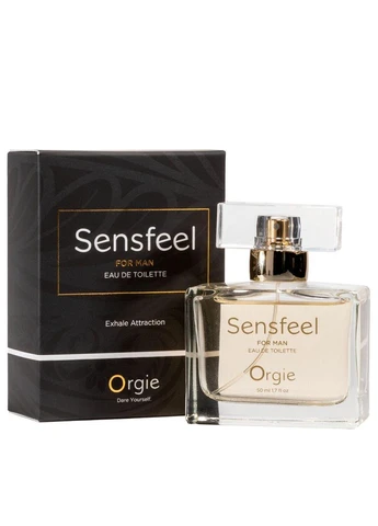 Чоловічі парфуми з феромонами, цитрусово-деревний аромат Sensfeel for Man (50 мл) Orgie (317573685)