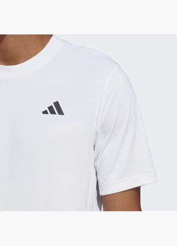 Белая спортивная футболка adidas