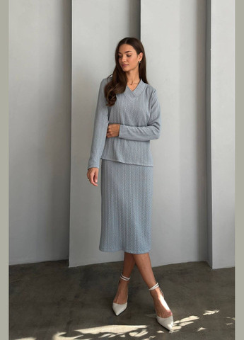 Серое кэжуал платье Nenka