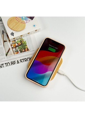 Беспроводное зарядное устройство NN 15W wooden (NNQ8) No Brand Q-8 (372686991)