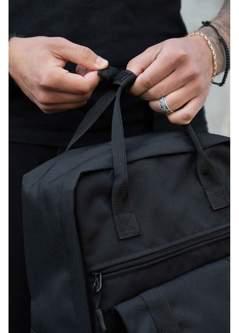 Чоловічий Міський Молодіжний Рюкзак-Сумка LITIY Для Ноутбука Black Without (360641972)