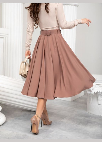 Спідниця 13216 коричнева ISSA PLUS (266783809)