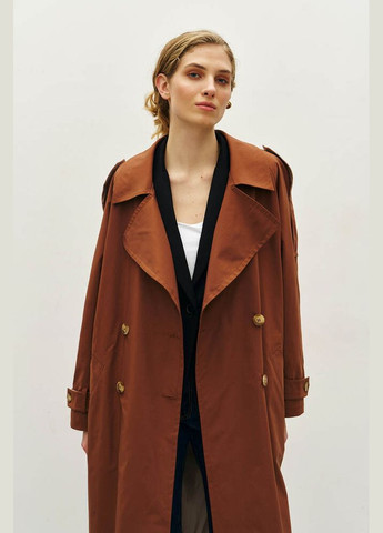 Тренч жіночий з вишивкою MKRM4242-1 RicaMare Modna KAZKA всесезон (336933601)