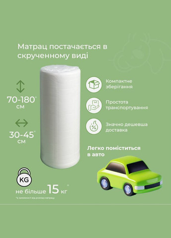 Матрац ортопедичний ТМ Koala Soma 160х200 см безпружинний (ISM-051267) iSmart (346530590)