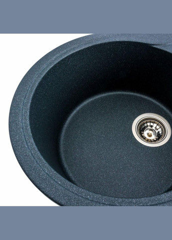 Гранитная мойка для кухни 5847 ONYX матовая (антрацит) Valeso (342069168)