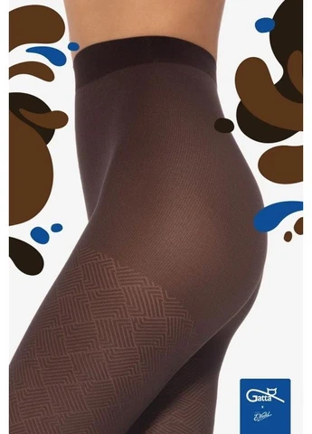 Бархатные колготки с ароматом шоколада Wedel Microfibre 40 DEN dark choco Gatta (388645511)