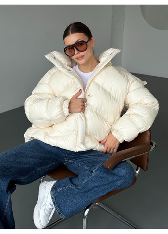 Молочный Пуховик No Brand