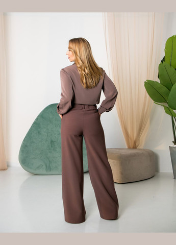 Брюки жіночі палаццо 159АН чорні. No Brand (296657476)