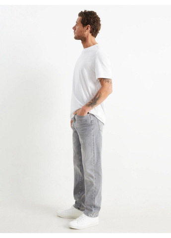 Светло-серые демисезонные джинсы C&A