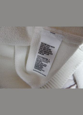 Білий зимовий светр чоловічий під горло р. 48-50 058см Izod