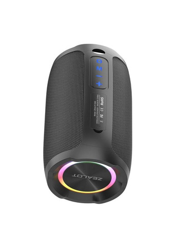 Портативная беспроводная колонка S49 IP67 Блютуз V5.0,звук в Hi-Fi качестве с глубокими Zealot (340935473)