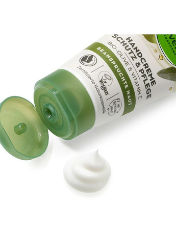Крем для рук Naturkosmetik Schutz & Pflege с органическими оливками 75 мл Alverde (368293436)