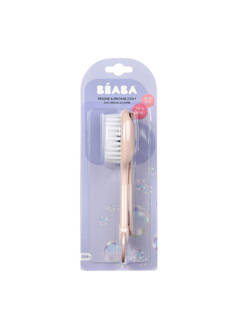 Щетка и расческа для волос, розовый () Beaba 920367 (331789149)