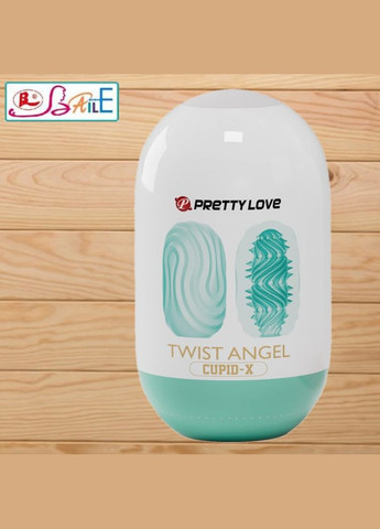 Яйце мастурбатор середнього розміру Pretty Love "Twist angel Cupid-X" від Baile LyBaile (297003017)