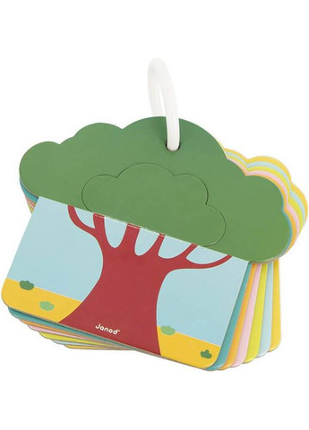 Тактильні картки Савана (J02694) Janod (328450559)