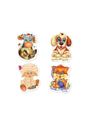 Беби Пазлы "Домашние животные" VT1106-81 Vladi toys (366814299)