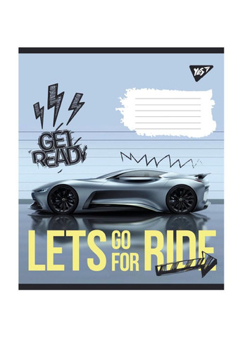 Тетрадь общая Lets Go For Ride, A5, в линию, 48 листов Yes 766735 (337470884)