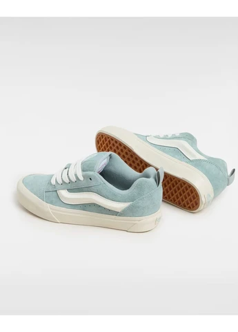 Голубые всесезонные кроссовки knu skool pig suede light blue vn000d6zttn Vans