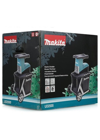Садовий подрібнювач гілок UD2500 (2,5 кВт, 45 мм, 40 обертів / хв) із захистом від перевантаження (4524) Makita (263435077)