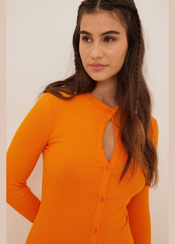 Помаранчева сукня демісезон,помаранчевий, NA-KD