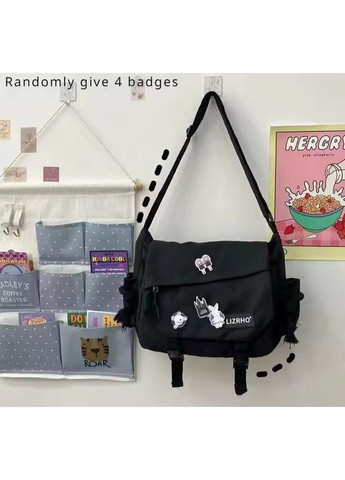 Сумка через плечо молодежная Lipano, студенческая школьная нейлоновая сумка DEMI DO (365963644)