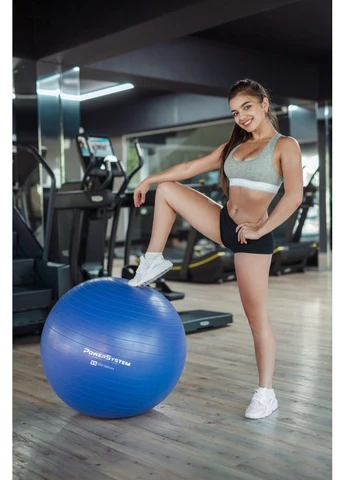 Мяч для фитнеса (фитбол) PS-4012 Ø65 cm PRO Gymball Blue Power System (401225838)