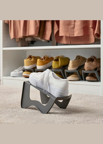 Модуль для хранения обуви, серый, 14х14х24 см,,, IKEA (272149983)