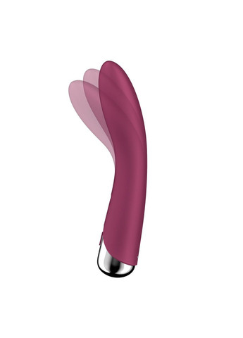 Вібратор точки G з обертанням Spinning Vibe 1 Red, 2 мотори - CherryLove Satisfyer (332209344)