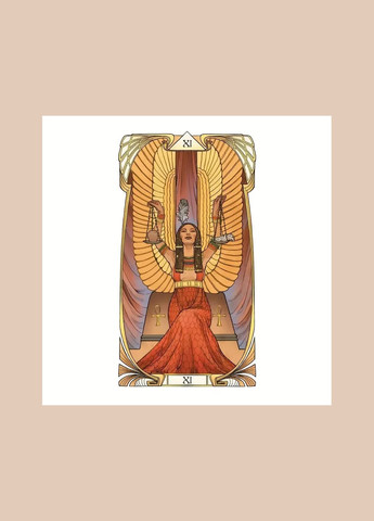 Єгипетські Арт-Нуво Таро 78 карт 103x60 мм No Brand (331900219)