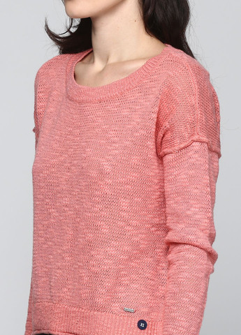 Розовый демисезонный свитер женский - свитер hc6444w Hollister