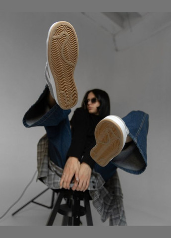 Женские зимние кроссовки на меху серые No Brand серые зима (305076280)