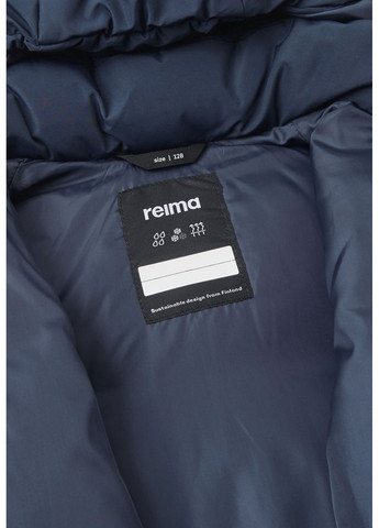 Темно-синій зимній Пуховик Reima