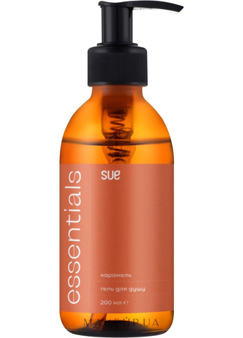 Гель для душа "Карамель" Shower Gel 200ml (1179307-33074062) Sue (368601869)