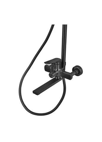 Душова колона зі змішувачем MONE Black (MI6778) Mixxus 009-J (388591177)