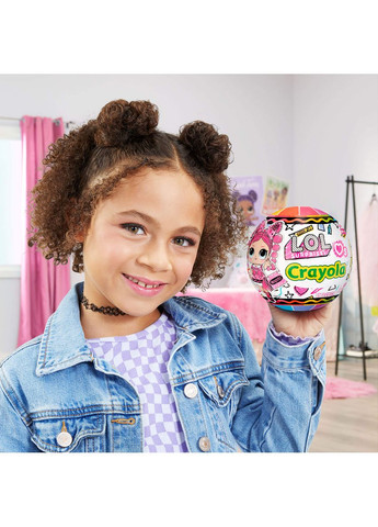 Игровой набор с куклой L.O.L. Surprise! серии Loves Crayola L.O.L. Surprise! (346268373)