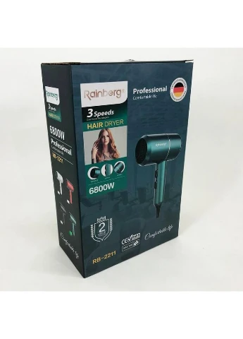 Фен для волос с холодным обдувом NY-10 Rainberg (386687767)