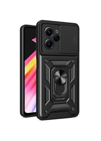 Чохол до мобільного телефона (710673) BeCover Military Infinix Hot 40i (X6528B) Black (326594376)