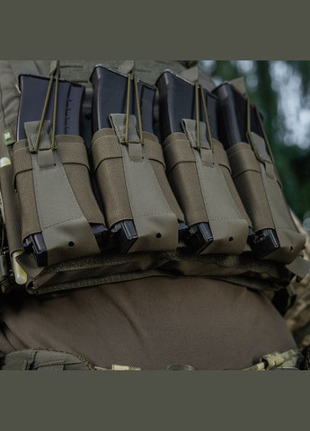 Передня панель для плитоноски Cuirass QRS XL на 4 магазина Ranger Green M-TAC (303262559)