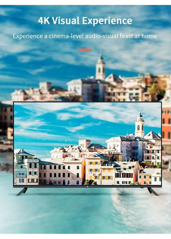 Кабель HDMI-HDMI V 2.0 (M/M), 1 м, Black (CH23H) CABLETIME (368680046)