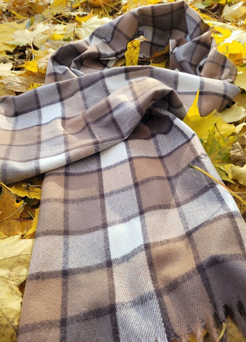 Чоловічий кашеміровий шарф Клітинка No Brand (366385544)