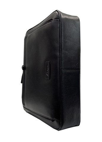 Сумка для документов кожаная черная (Д/Ш/В) 36/8/28 (см) Karya (336377843)