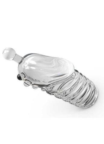 Эргономичная насадка для интенсификации ощущений 10 см Прозрачный K0719-2 No Brand (368669098)