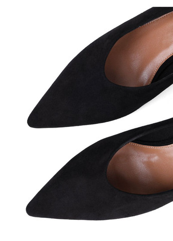 MIRATON Жіночі Туфлі 2426-5 Чорний Велюр чорний з текстиль, китай — демісезон (327538693)