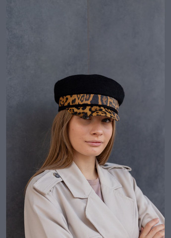 Кепи с отделкой из кожи D.Hats (306992939)